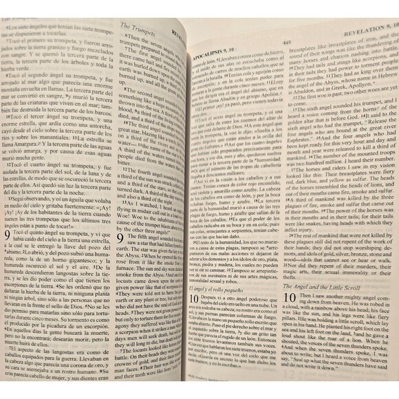 Spanish/English Parallel New Testament Psalms/Proverbs - Paperback - VERY GOOD - Picture 6 of 9